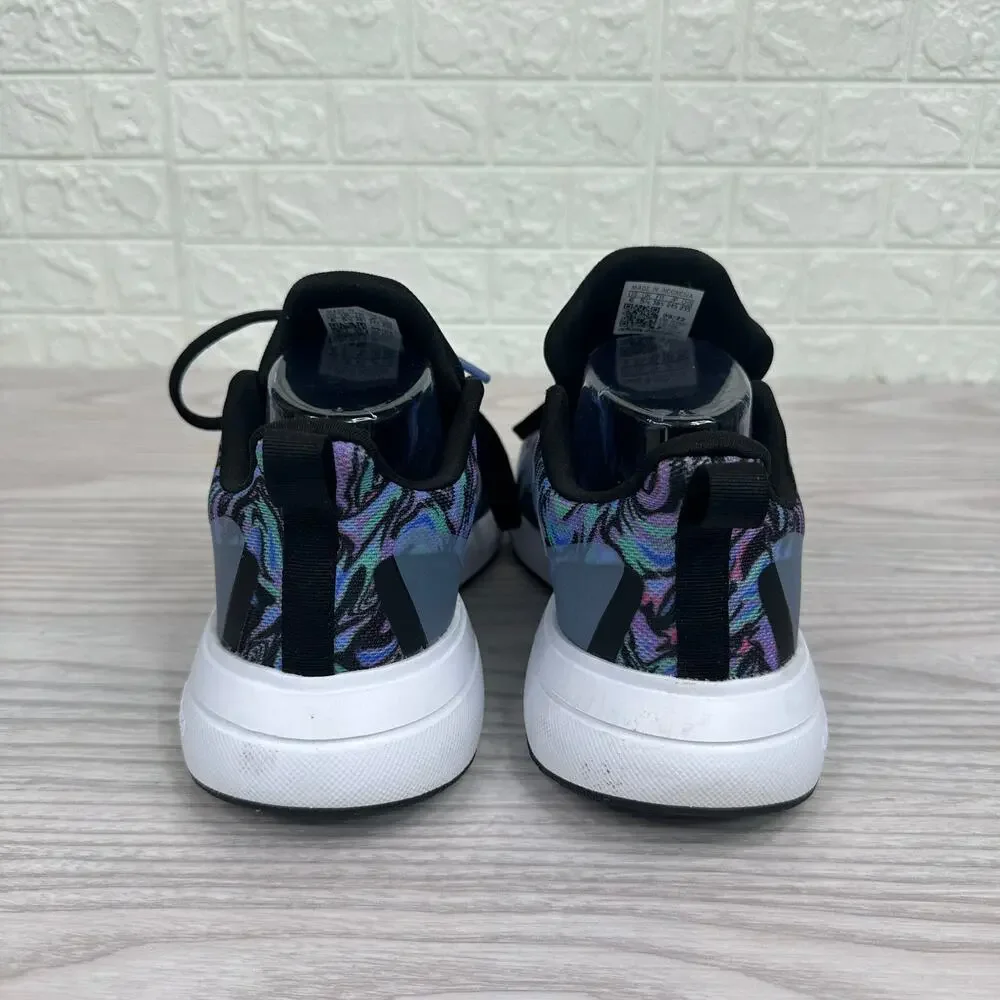 Adidas Running Shoes Blue Black WMNS 6 Athletic Sneakers Lightweight Trainer Gym - Picture 3 of 8